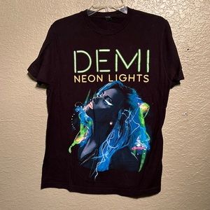Demi Lovato Neon Lights Tour 2014 Concert Tee
